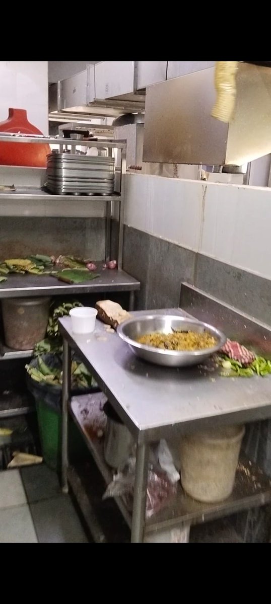 Udupi Upahar kitchen inspection photo