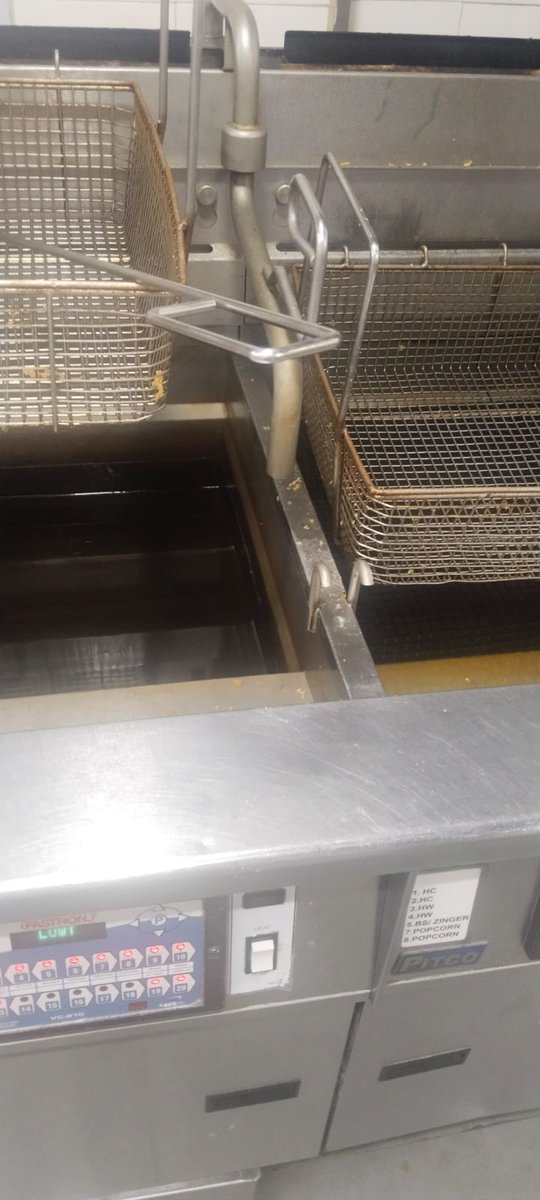 KFC kitchen inspection photo