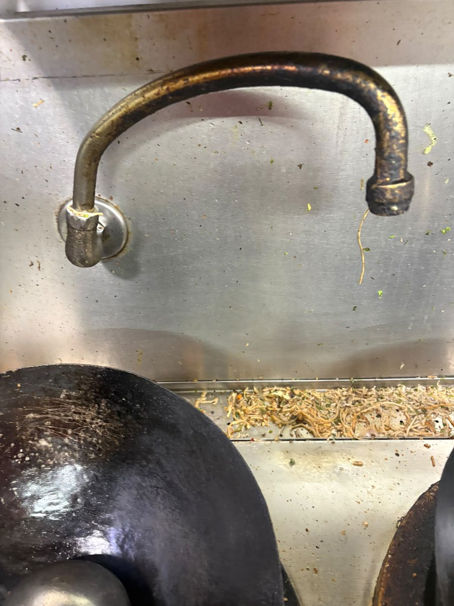 Chinese Wok kitchen inspection photo