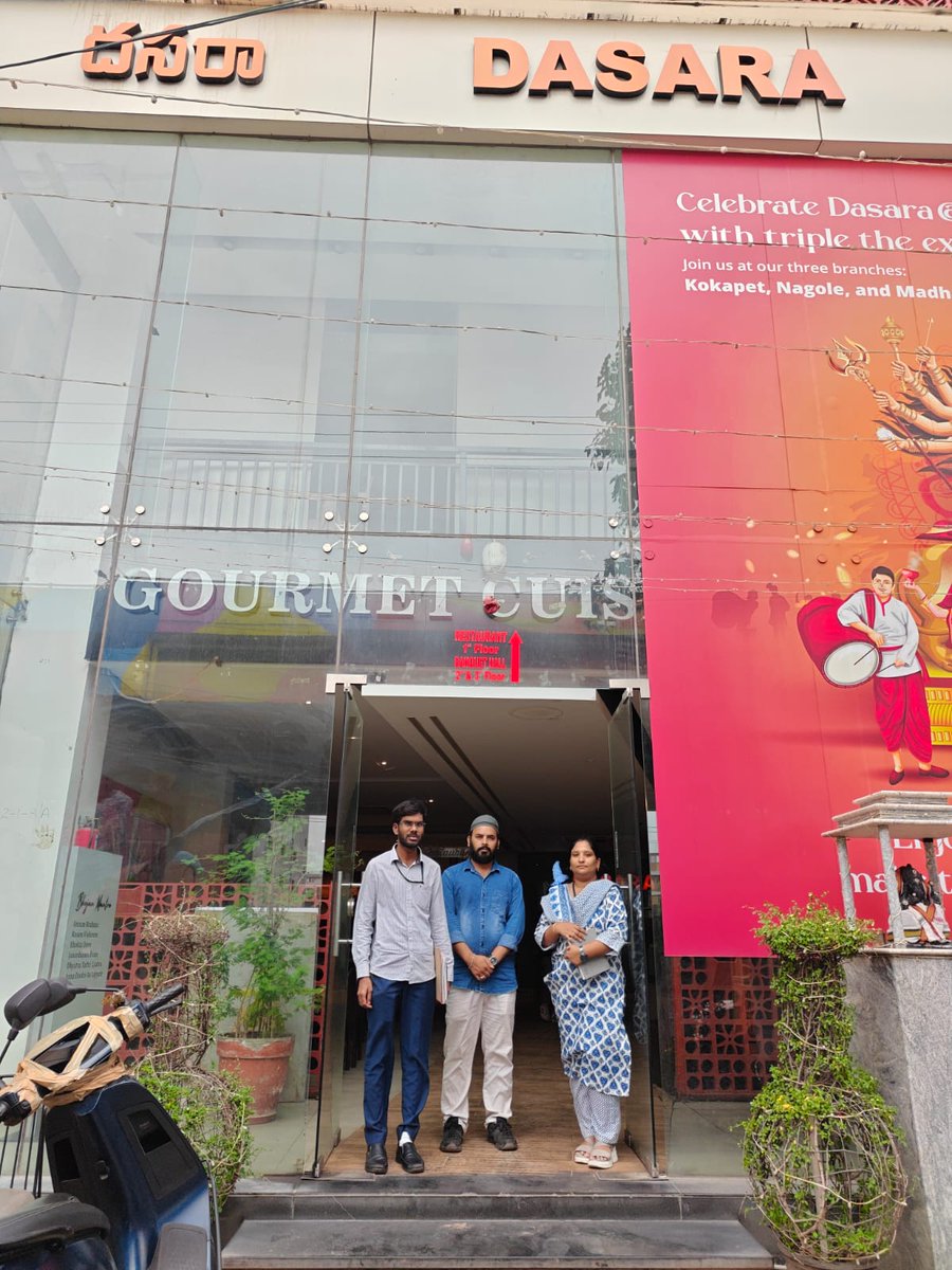 Dasara kitchen inspection photo