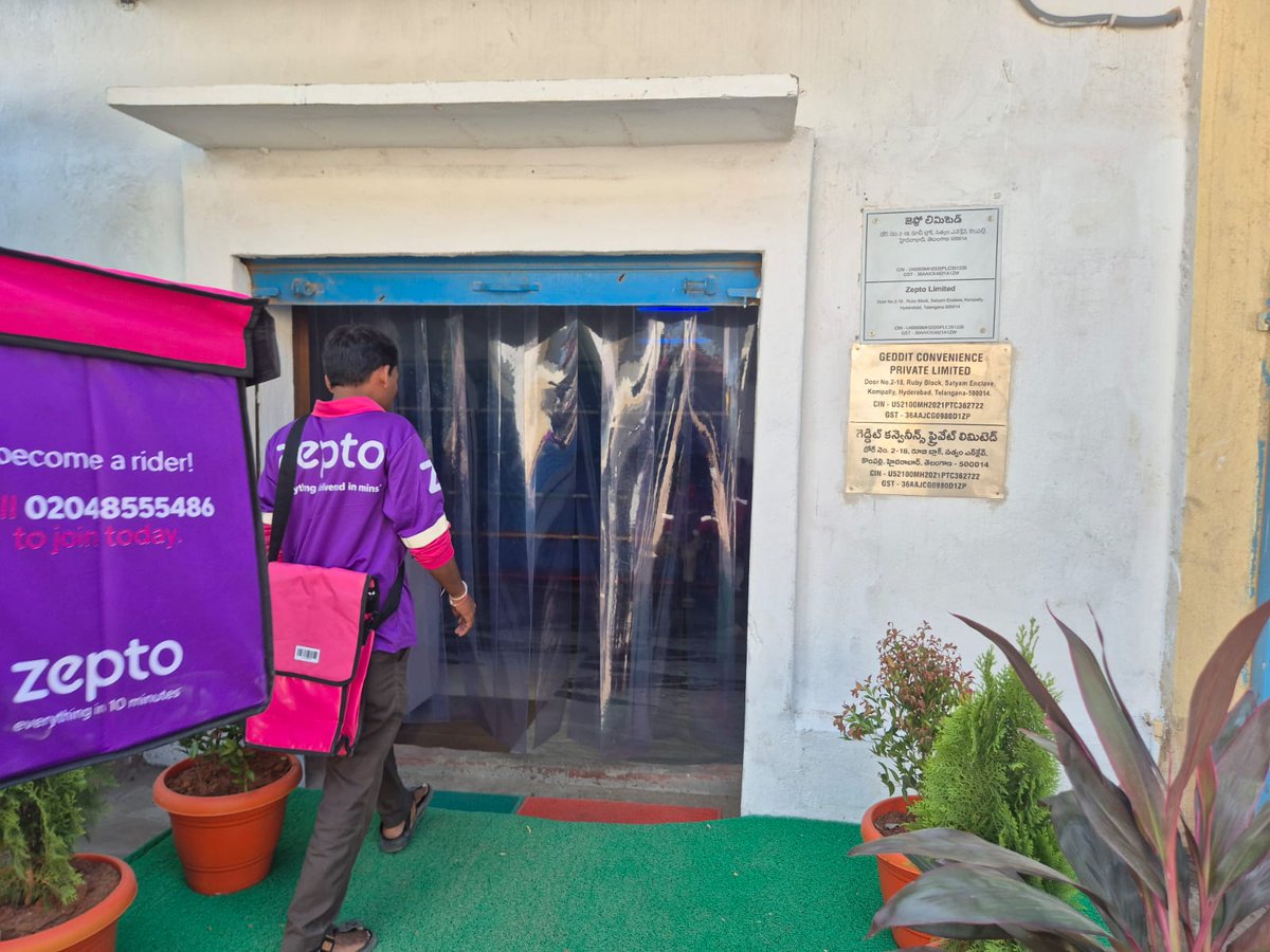 Zepto Limited kitchen inspection photo