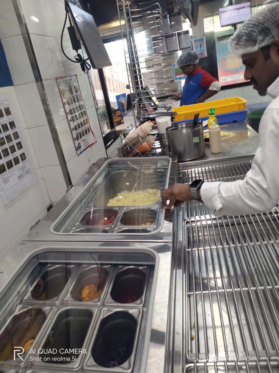 Domino's Pizza kitchen inspection photo