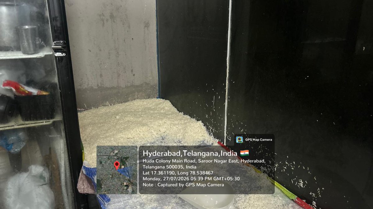 Vennela Food Court kitchen inspection photo
