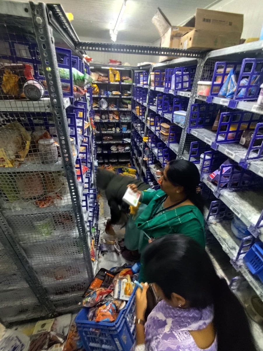 Zepto Store kitchen inspection photo